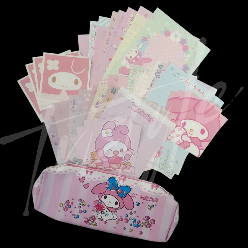 ⭐LTD QTY⭐ My Melody Memo Sheets & Pencil Pouch